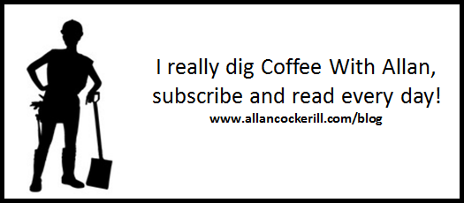 I enjoy coffee with Allan!