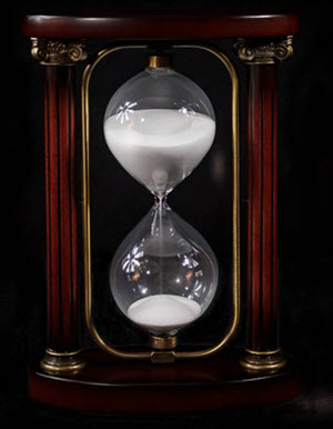 The hourglass.