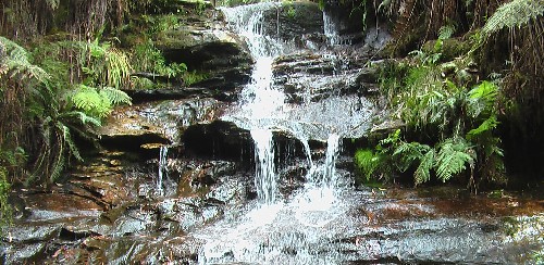 A waterfall near Leura
